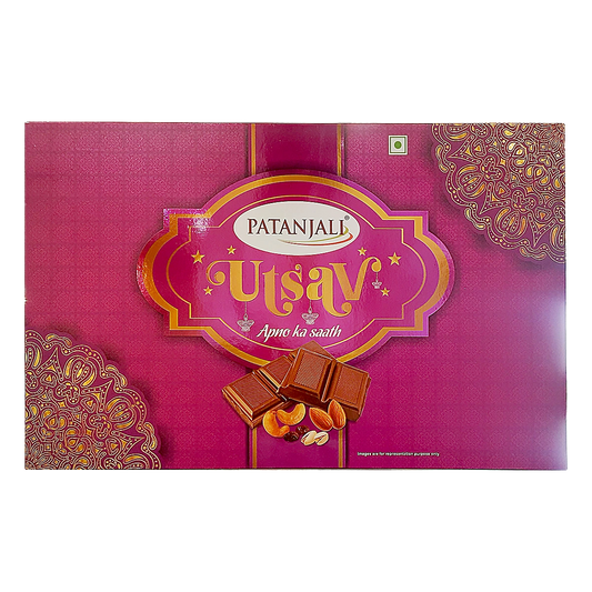 Patanjali 【Patanjali】 Utsav Chocolate-6 Nos｜ウツァヴ チョコレート｜55g｜現地直輸入で買える日本国内最安級【インドの森】