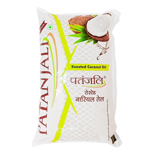 Patanjali 【Patanjali】 Roasted Coconut Oil (P)｜ローストコ｜1000g｜現地直輸入で買える日本国内最安級【インドの森】