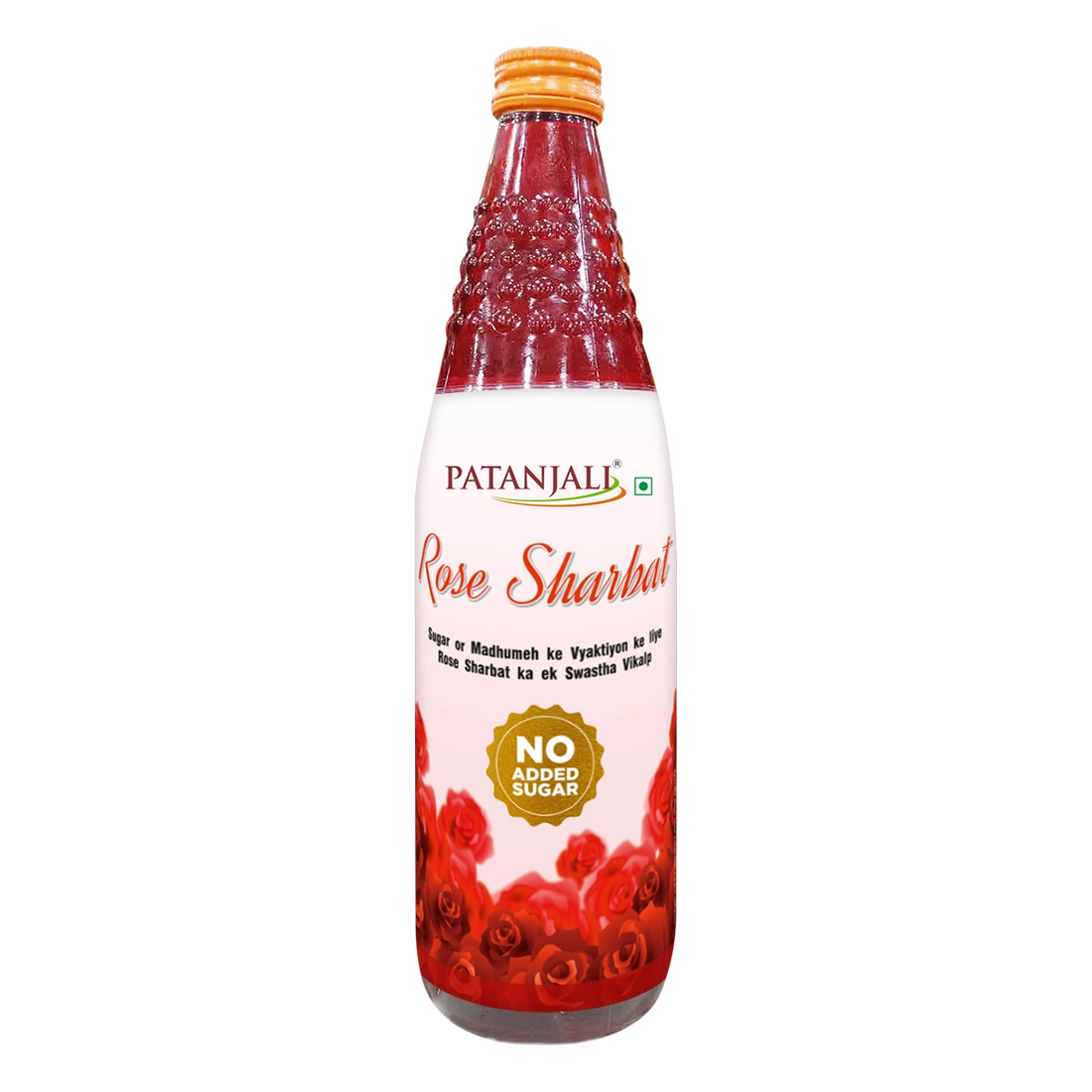 Patanjali 【Patanjali】 Sugar Free Rose Sharbat｜砂糖不使用 ローズシャ｜750g｜現地直輸入で買える日本国内最安級【インドの森】