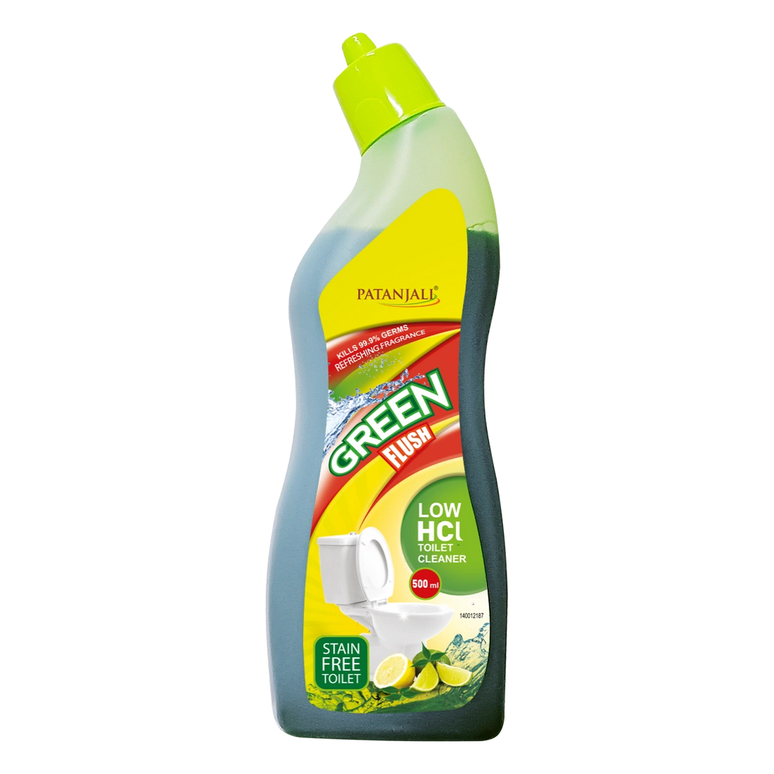 Patanjali 【Patanjali】 Green Flush Toilet Cleaner (Low Hcl)｜グリーンフラッシュ トイレ｜100g｜インド現地からお取り寄せ【インドの森】
