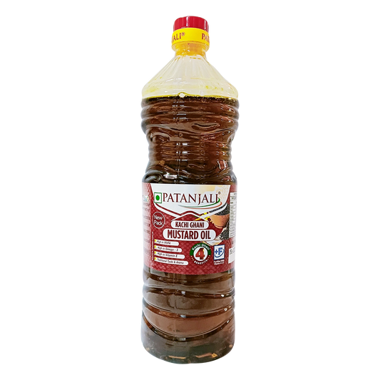 Patanjali 【Patanjali】 Mustard Oil 850 G Btl｜マスタードオイル｜850g｜現地直輸入で買える日本国内最安級【インドの森】