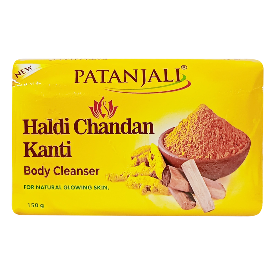 Patanjali 【Patanjali】 Haldi Chandan Kanti Body Cleanser 150g B3g1｜ハルディ｜150g｜インド現地からお取り寄せ【インドの森】