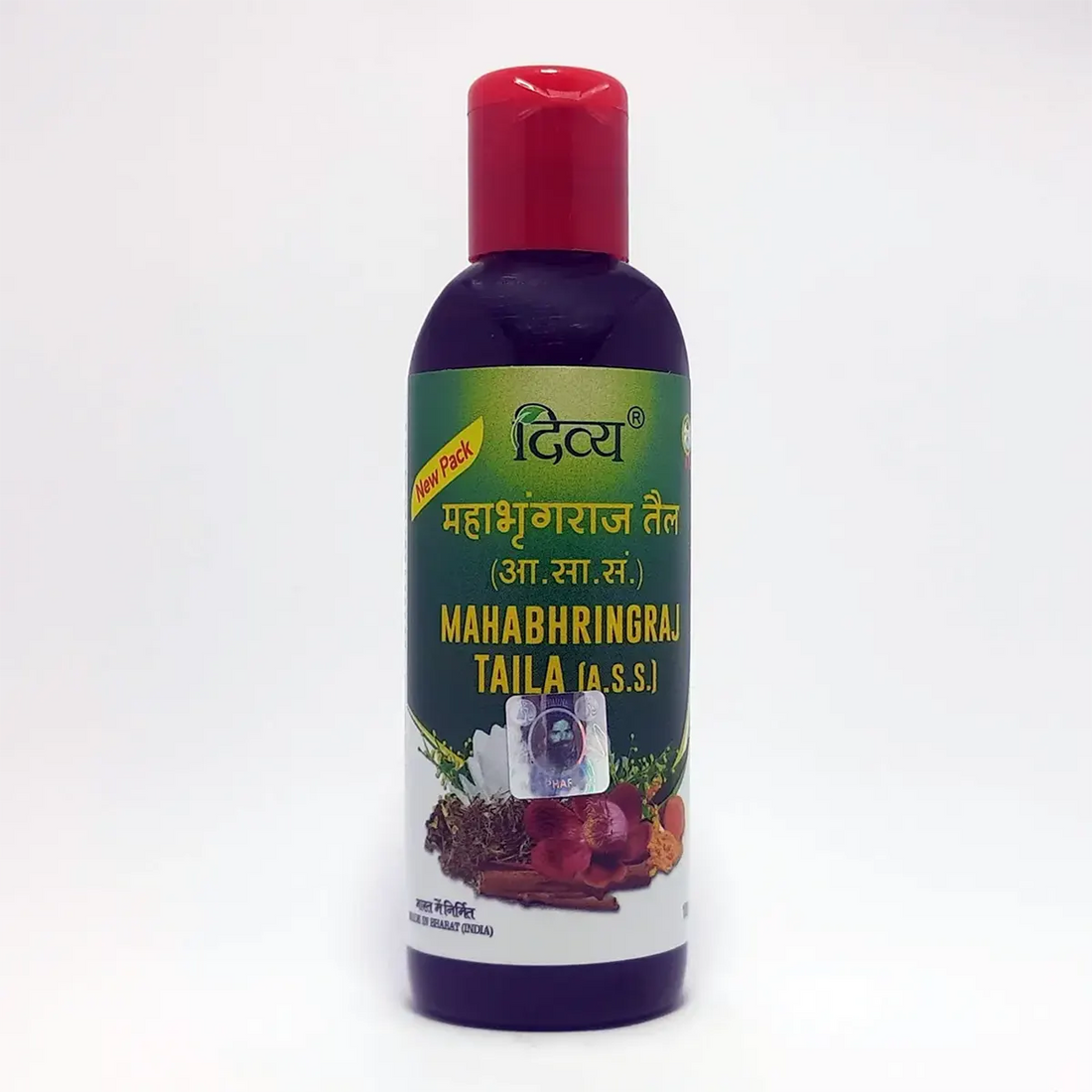 Patanjali 【Patanjali】 Divya Mahabhringraj Taila｜ディヴィヤ マハブリンガラージ タイラ｜100g｜インド現地からお取り寄せ【インドの森】