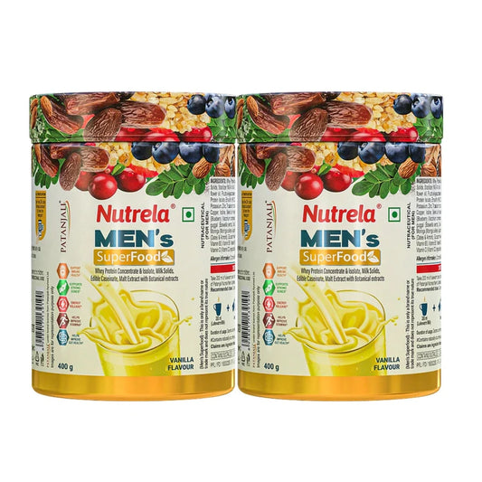 Patanjali 【Patanjali】 Nutrela Men's Superfood (pack of 2)｜ニュートレラ メンズ スーパーフード｜100g｜現地直輸入で買える日本国内最安級【インドの森】