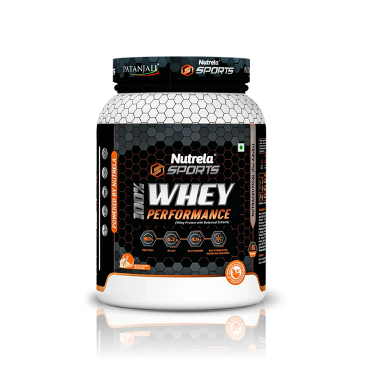 Patanjali 【Patanjali】 Nutrela Sports Whey Performance (Malai- Kulfi)｜ニュートレラ スポーツ ホエイ パフォーマンス（マライ・ク｜1000g｜現地直輸入で買える日本国内最安級【インドの森】