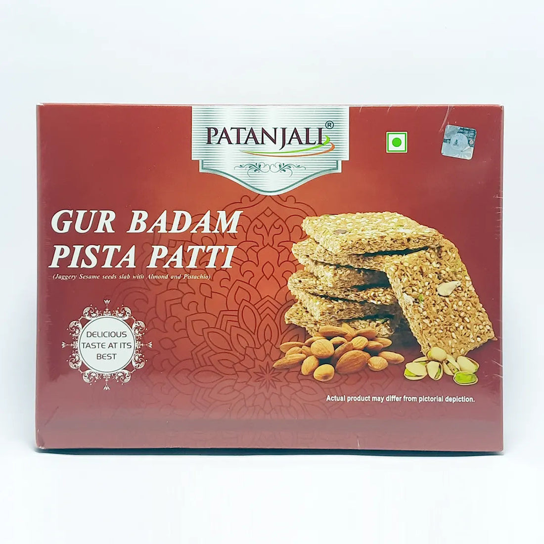 Patanjali 【Patanjali】 Gur Badam Pista Patti｜グル バダム ピスタ パッティ｜400g｜インド現地からお取り寄せ【インドの森】
