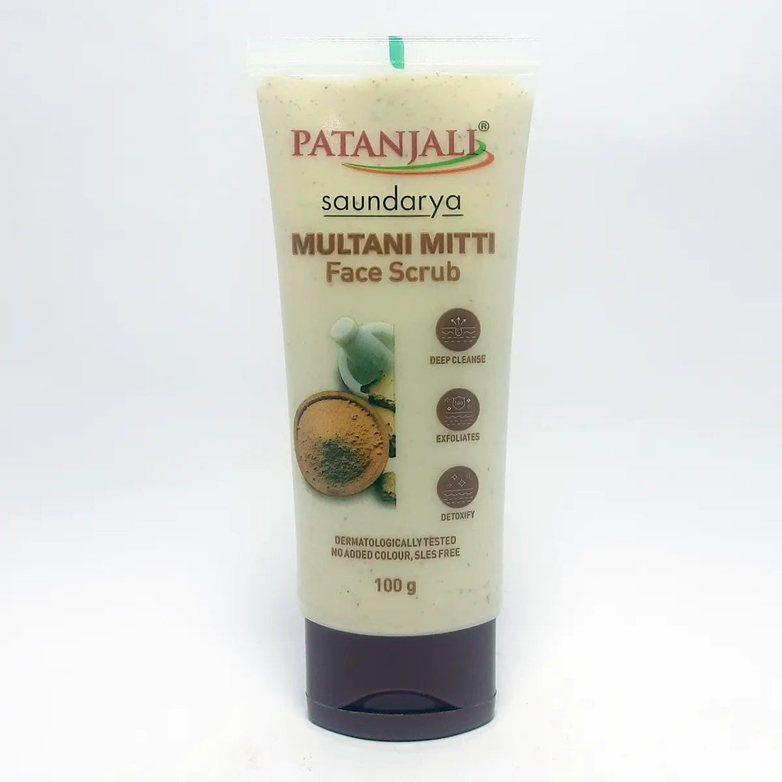 Patanjali 【Patanjali】 Multani Mitti Face Scrub｜ムルタニミッティ フ｜100g｜現地直輸入で買える日本国内最安級【インドの森】