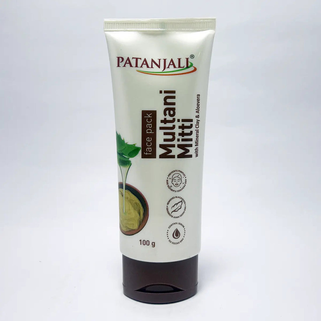 Patanjali 【Patanjali】 Multani Mitti Face Pack｜ムルタニミッティ フェイスパック｜100g｜現地直輸入で買える日本国内最安級【インドの森】