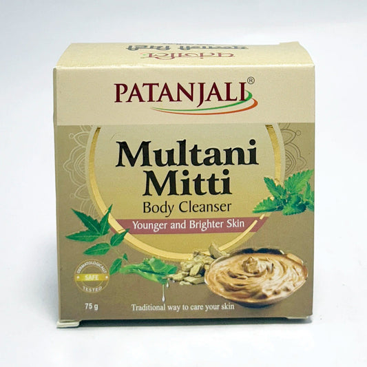 Patanjali 【Patanjali】 Multani Mitti Body Cleanser｜ムルタニミッティ ボディ｜75g｜現地直輸入で買える日本国内最安級【インドの森】