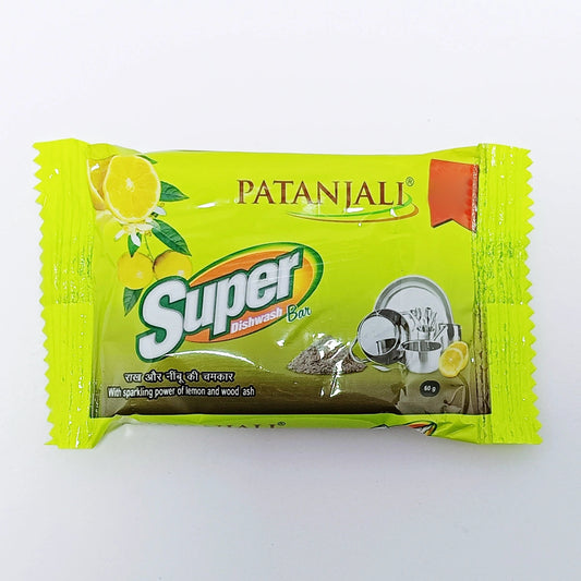 Patanjali 【Patanjali】 Super Dishwash Bar｜スーパー食器洗｜100g｜現地直輸入で買える日本国内最安級【インドの森】