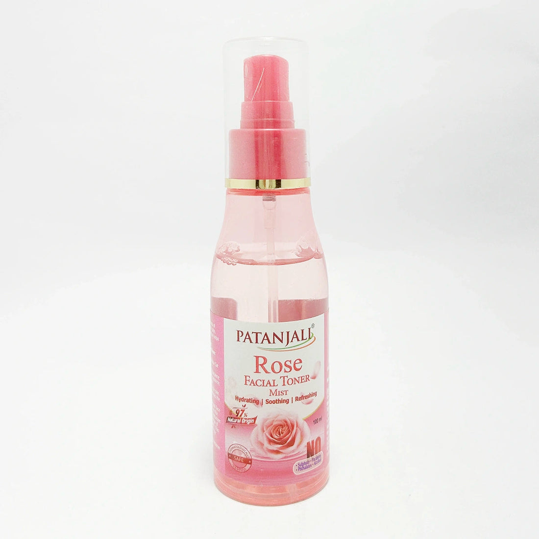 Patanjali 【Patanjali】 Rose Facial Toner Mist｜ローズ フェイシャルトナー ミスト｜100g｜現地直輸入で買える日本国内最安級【インドの森】