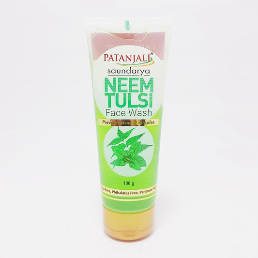 Patanjali 【Patanjali】 Saundarya Neem Tulsi Face Wash (60 g)｜サウンダリヤ ニーム＆トゥルシー フェイスウォッシュ｜60g｜現地直輸入で買える日本国内最安級【インドの森】