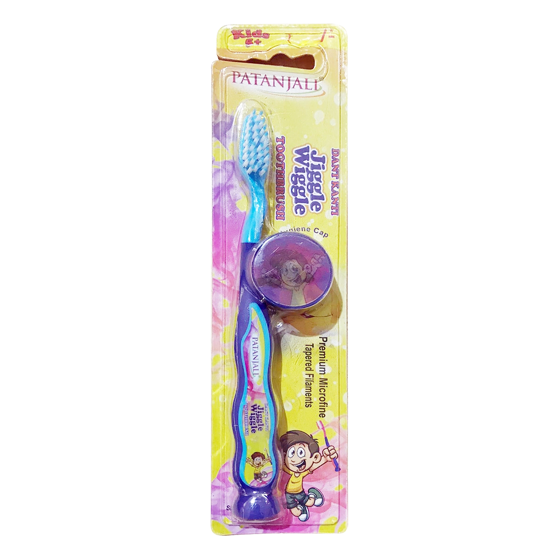 Patanjali 【Patanjali】 Jiggle Wiggle Toothbrush｜ジグルウィグル 歯ブラシ｜100g｜現地直輸入で買える日本国内最安級【インドの森】