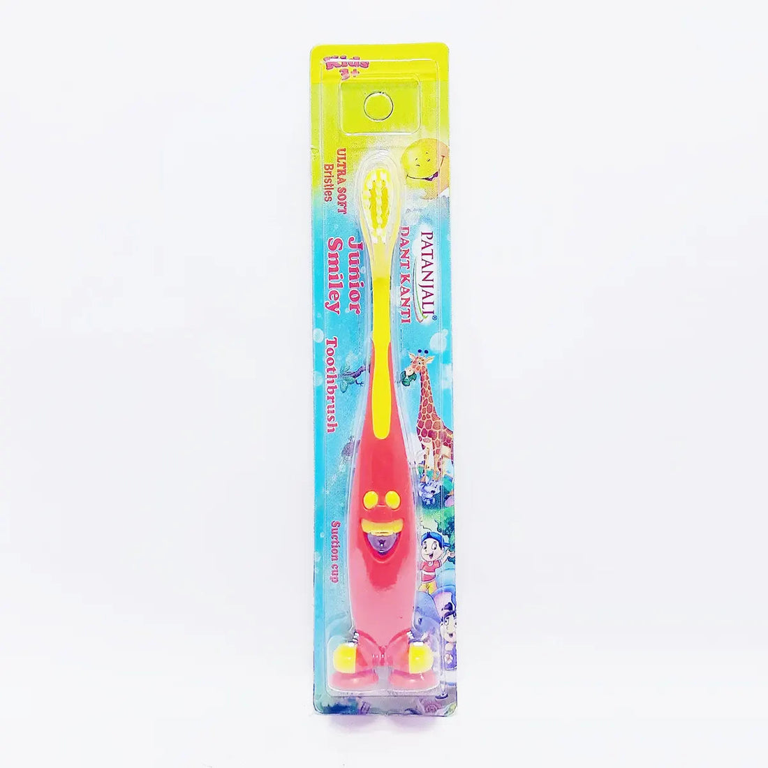Patanjali 【Patanjali】 Junior Smiley Toothbrush｜ジュニア スマイリー歯ブラシ｜100g｜現地直輸入で買える日本国内最安級【インドの森】