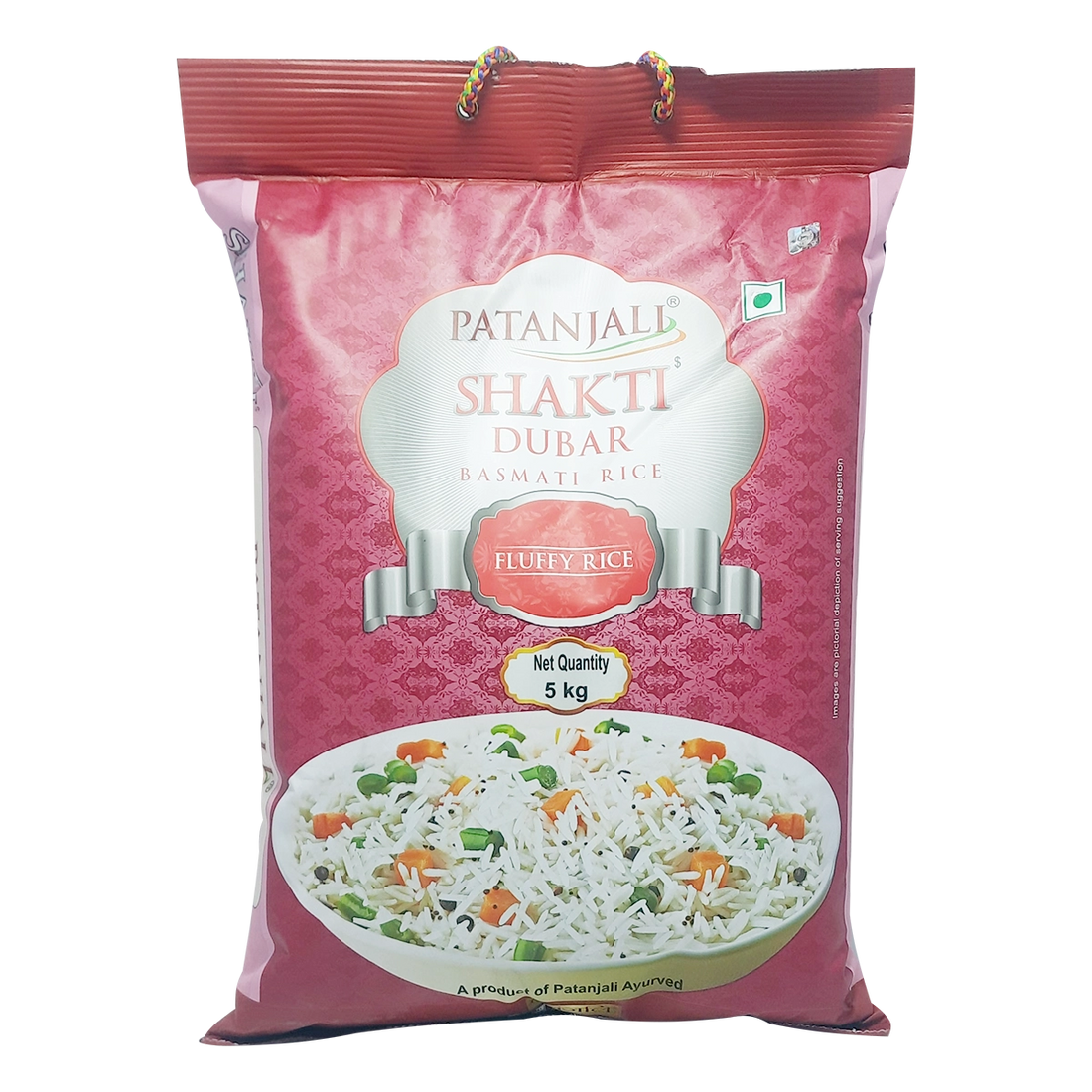 Patanjali 【Patanjali】 Shakti Dubar Basmati Rice (1 kg)｜シャクティ・ドゥバ｜1000g｜現地直輸入で買える日本国内最安級【インドの森】