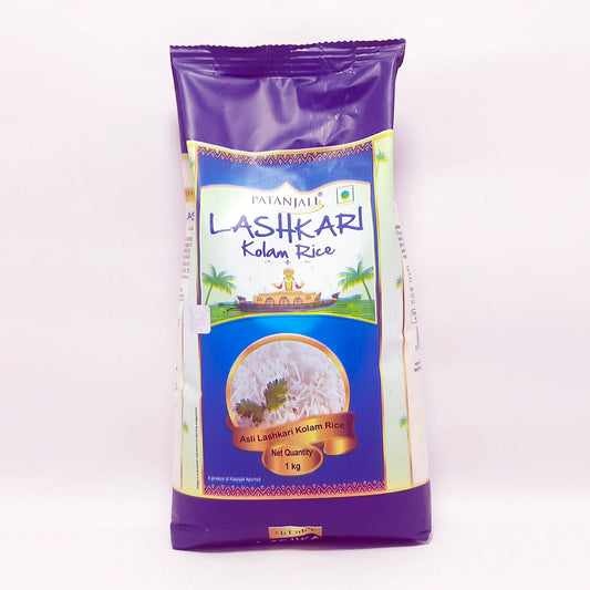 Patanjali 【Patanjali】 Lashkari Kolam Rice｜ラシュ｜1000g｜現地直輸入で買える日本国内最安級【インドの森】