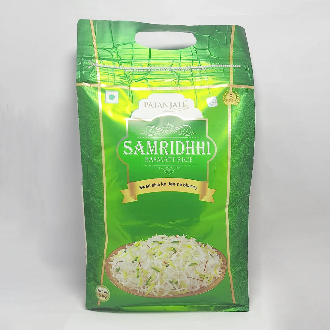 Patanjali 【Patanjali】 Samridhhi Basmati Rice｜サムリディ バスマティライス｜5000g｜現地直輸入で買える日本国内最安級【インドの森】