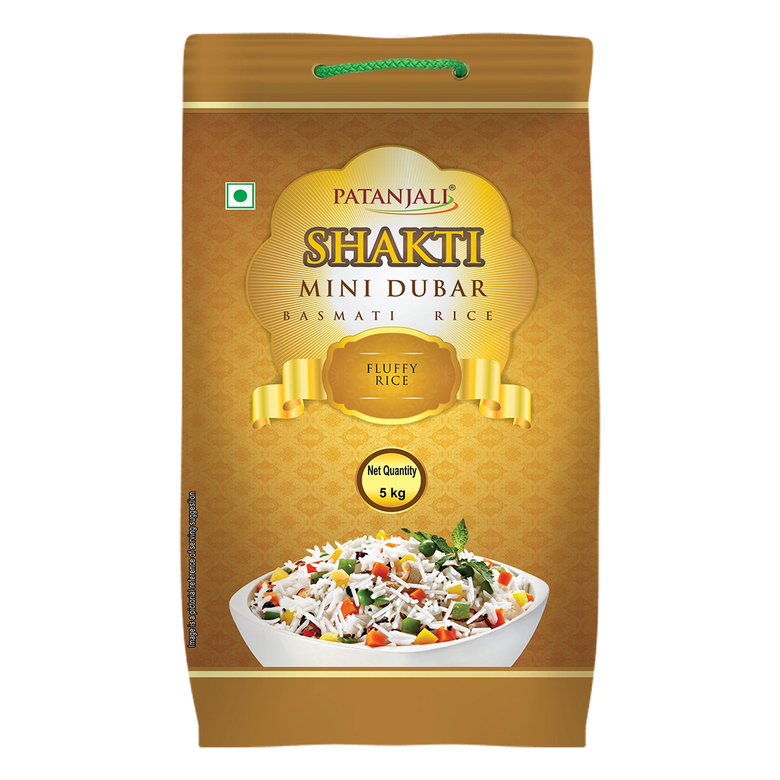 Patanjali 【Patanjali】 Shakti Rice XXL Mini Dubar｜シャクティ ライス ミニドゥバール｜5000g｜現地直輸入で買える日本国内最安級【インドの森】