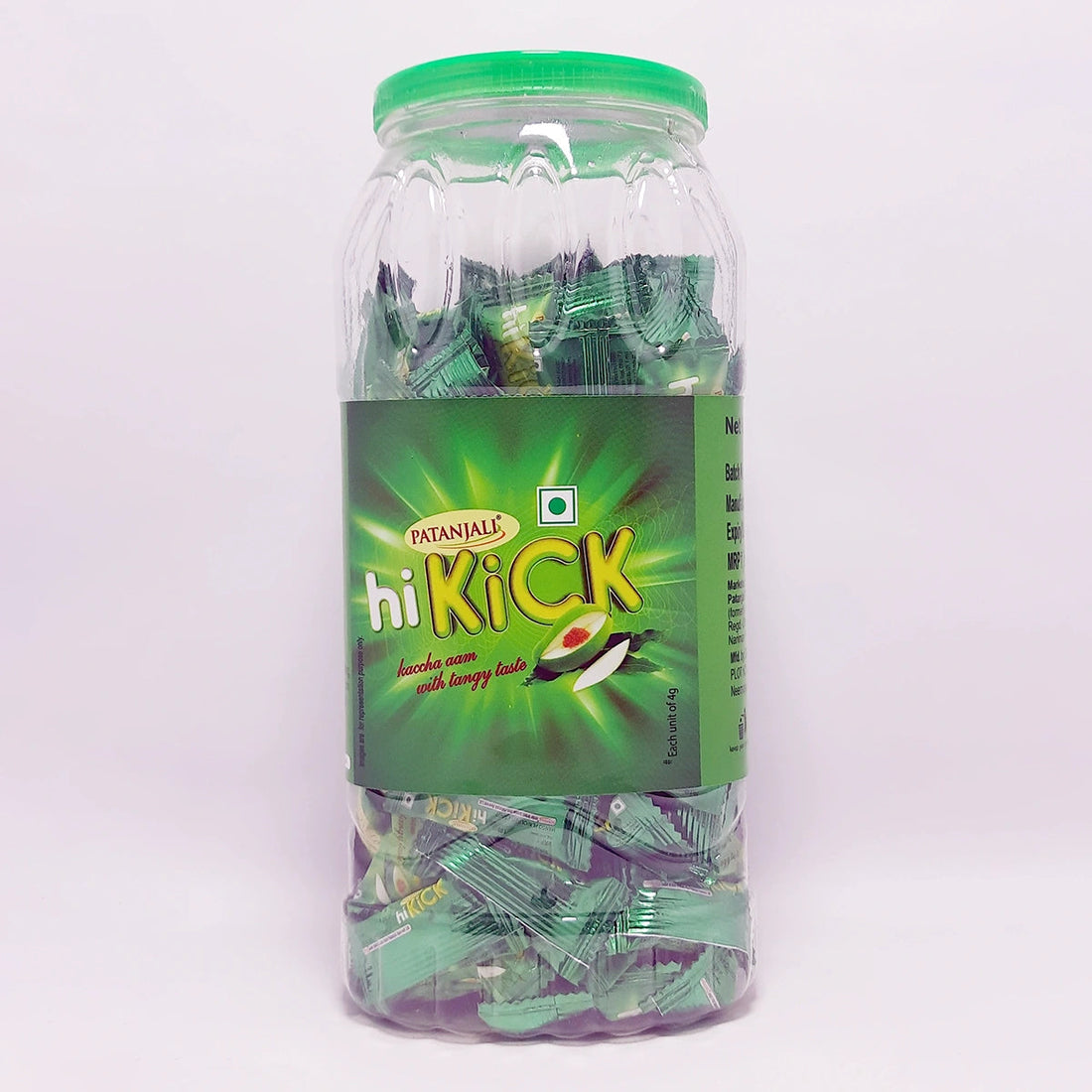 Patanjali 【Patanjali】 Hikick Candy - Kacha Aam (Jar)｜ハイキックキャンディー｜600g｜現地直輸入で買える日本国内最安級【インドの森】