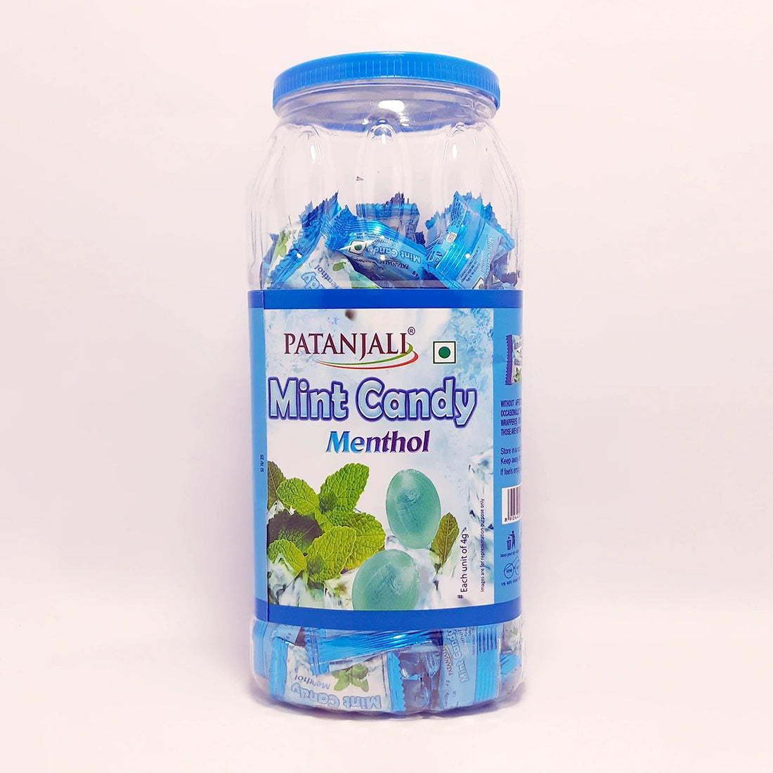 Patanjali 【Patanjali】 Mint Candy Menthol｜メントールミントキャンディ｜100g｜現地直輸入で買える日本国内最安級【インドの森】