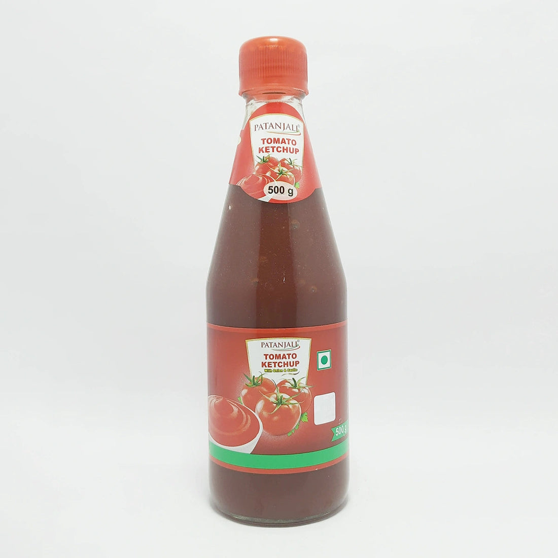 Patanjali 【Patanjali】 Tomato Ketchup with Onion & Garlic (B)｜オニオン＆ガーリック｜500g｜現地直輸入で買える日本国内最安級【インドの森】