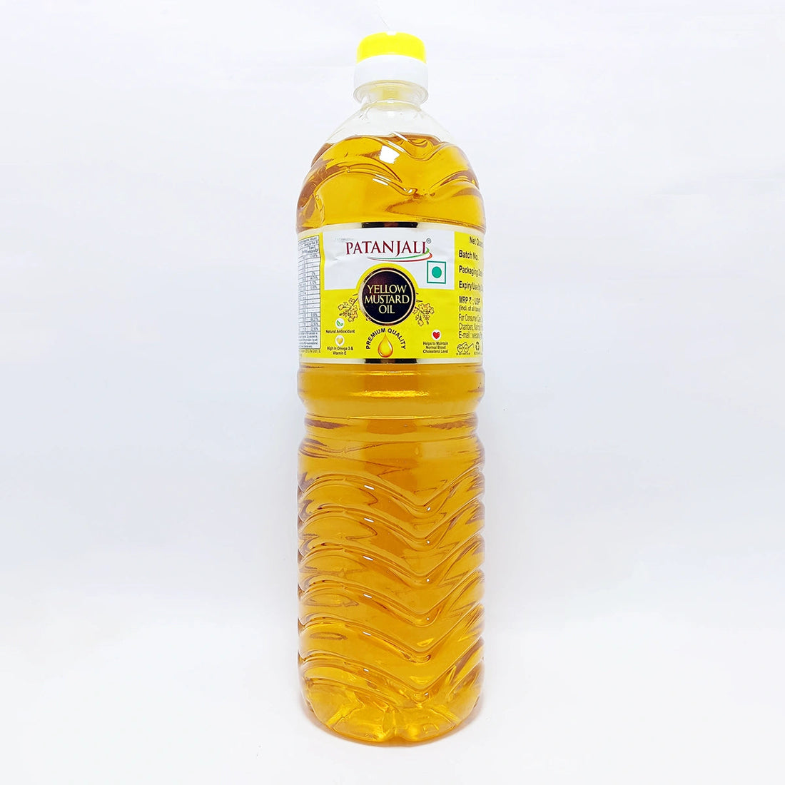 Patanjali 【Patanjali】 Yellow Mustard Oil｜イエローマスタードオイル｜100g｜現地直輸入で買える日本国内最安級【インドの森】