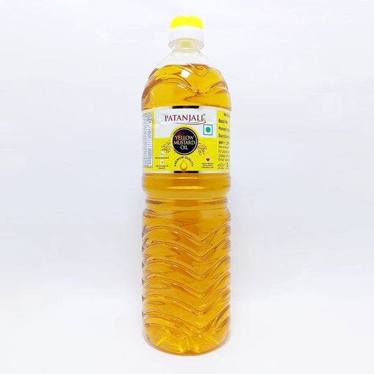 Patanjali 【Patanjali】 Yellow Mustard Oil｜イエローマスタードオイル｜100g｜現地直輸入で買える日本国内最安級【インドの森】