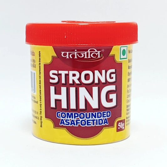 Patanjali 【Patanjali】 Strong Hing｜強力ヒング｜50g｜現地直輸入で買える日本国内最安級【インドの森】