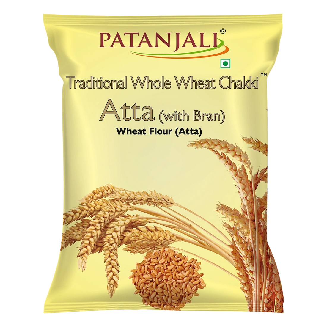 Patanjali 【Patanjali】 Traditional Whole Wheat Atta｜トラディショナル 全粒小麦アタ｜5000g｜現地直輸入で買える日本国内最安級【インドの森】