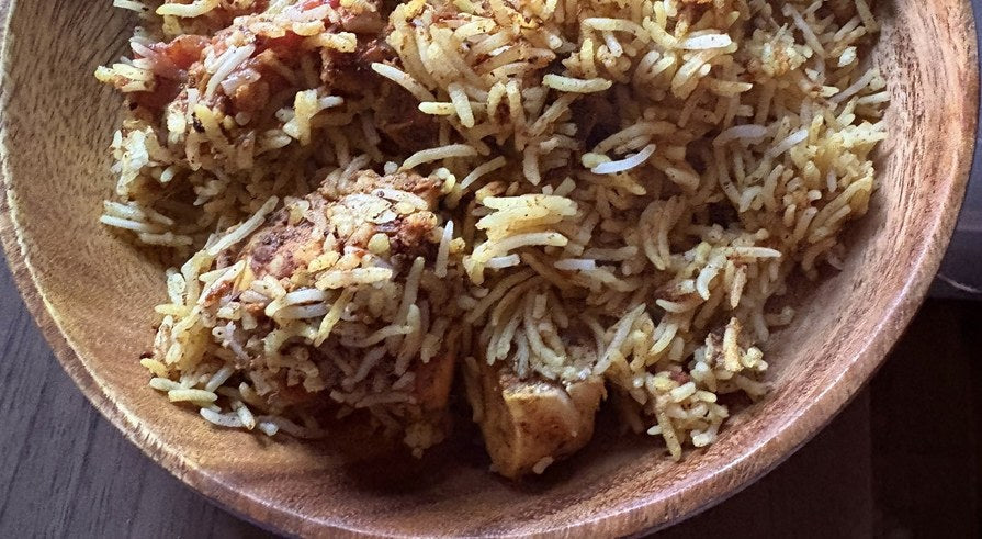 炊飯器で作る本格チキンビリヤニ