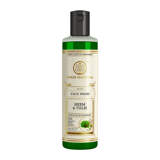 カディナチュラル ニーム＆トゥルシー フェイスウォッシュ 210ml のボトル