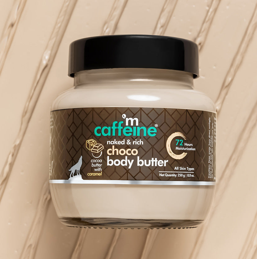 【mCaffeine】Choco Body Butter - 250g｜チョコボディバター（うるおす役のボディバター）｜250g