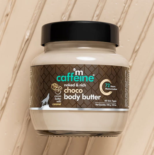 【mCaffeine】Choco Body Butter - 250g｜チョコボディバター（うるおす役のボディバター）｜250g