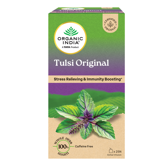 Organic IndiaのTulsi Original 25個入りティーバッグ
