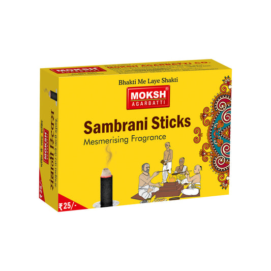 【Moksh Agarbatti】 Sambrani Sticks｜サンブラニ スティック｜20g