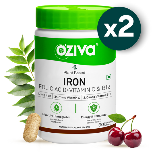 Iron, Folic Acid for Hemoglobin, Immunity & Energy Starter Pack