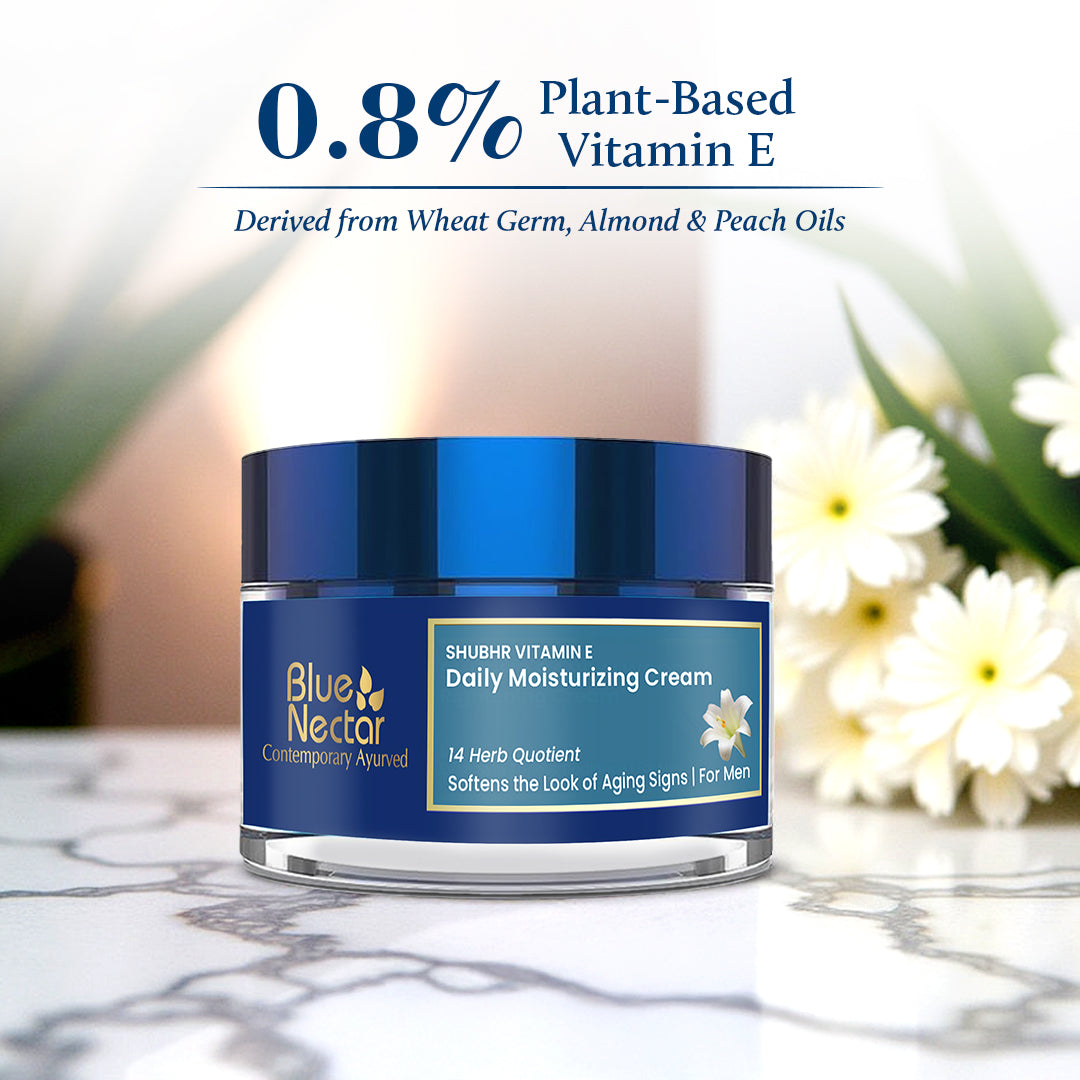 Shubhr Men's Vitamin E Face Cream for Skin firming (14 Herbs, 50g) 50g