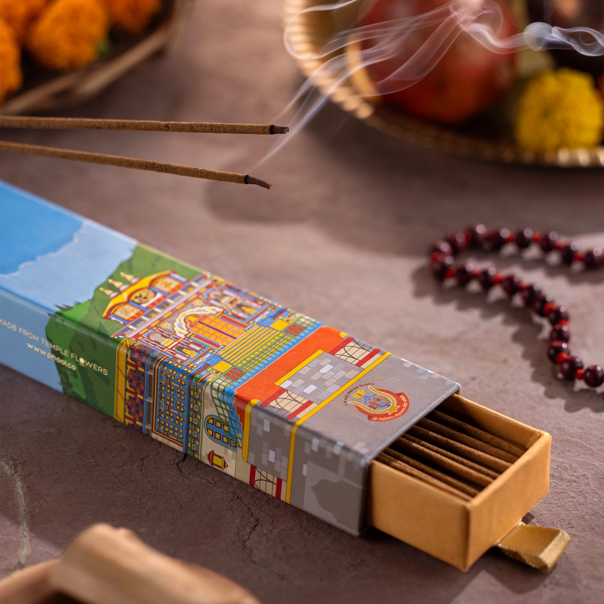 Badrinath Kesar Chandan Incense Sticks