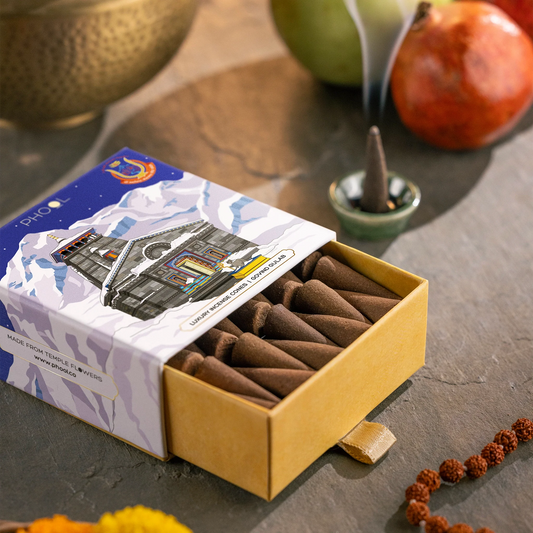 Kedarnath Govind Gulab Incense Cones