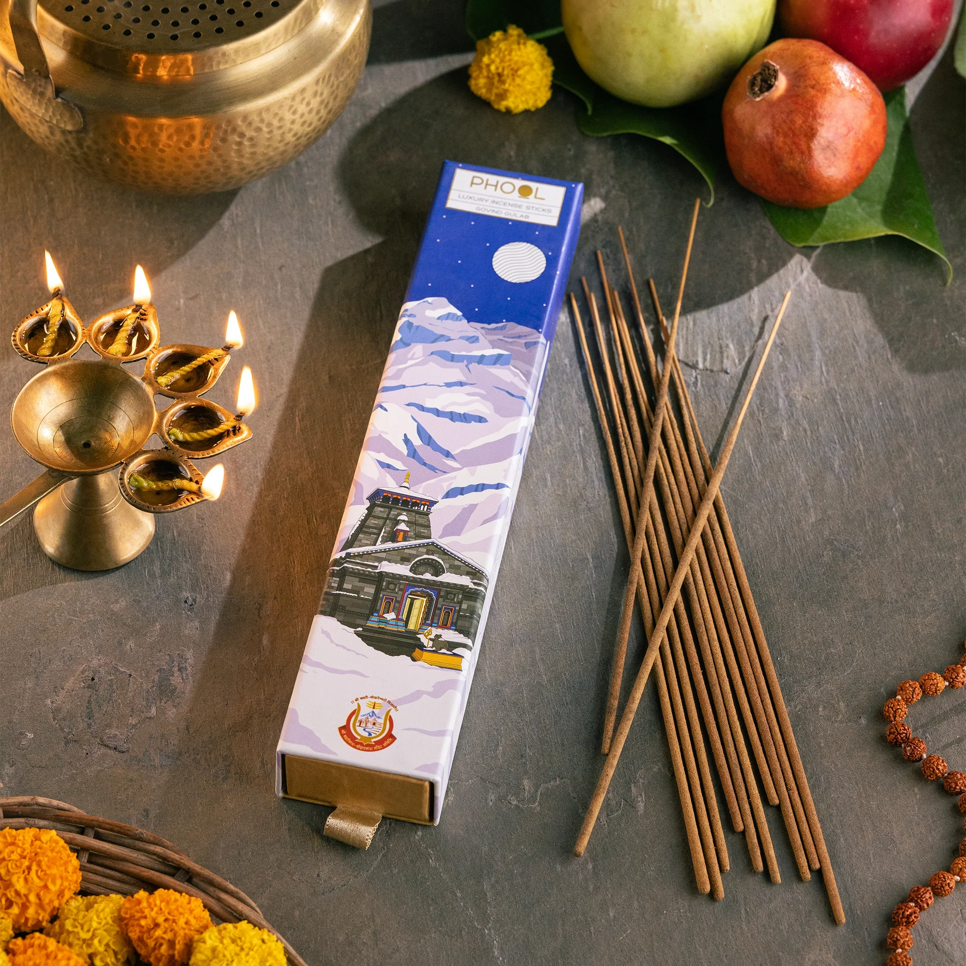 Kedarnath Govind Gulab Incense Sticks