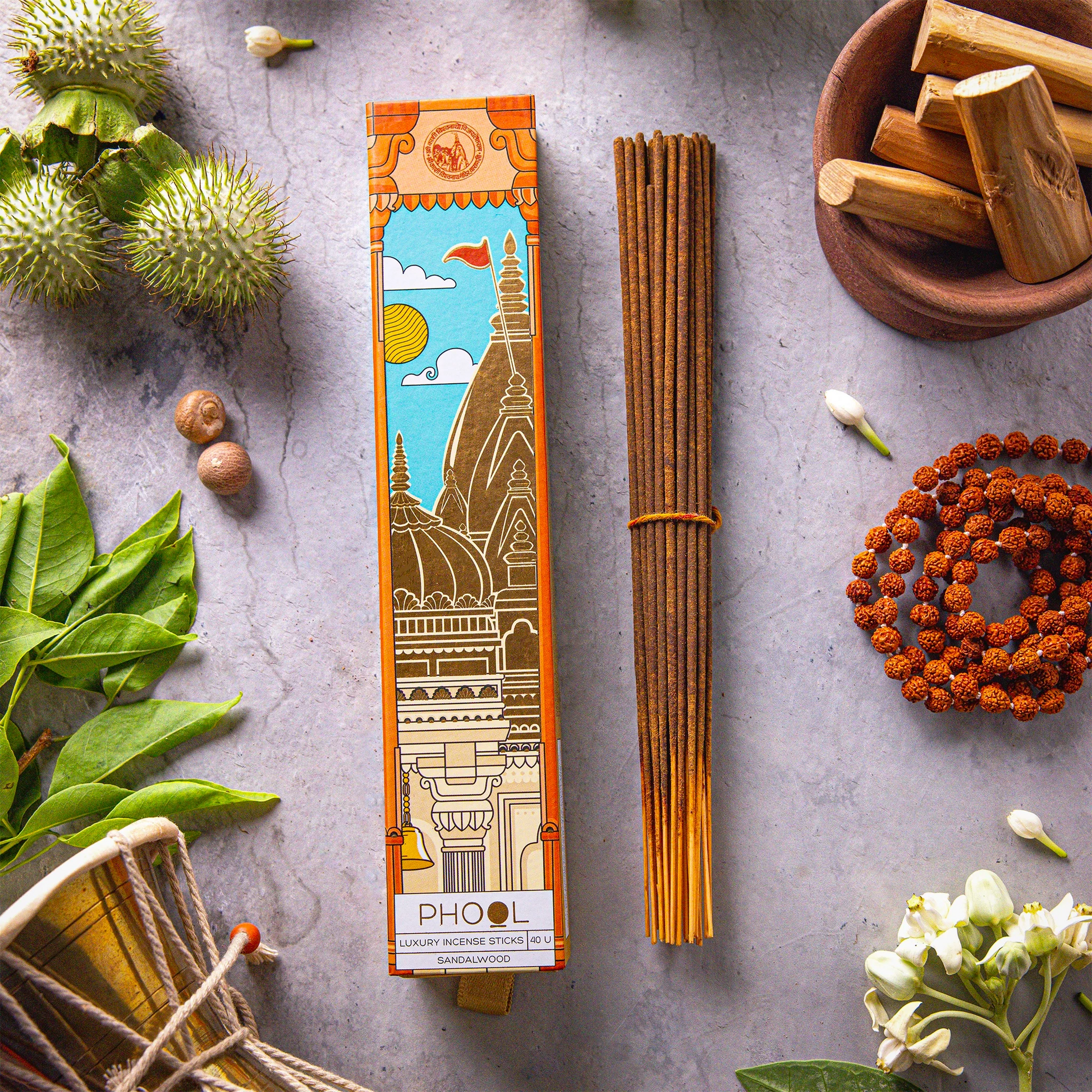 KVT  Sandalwood Incense Sticks