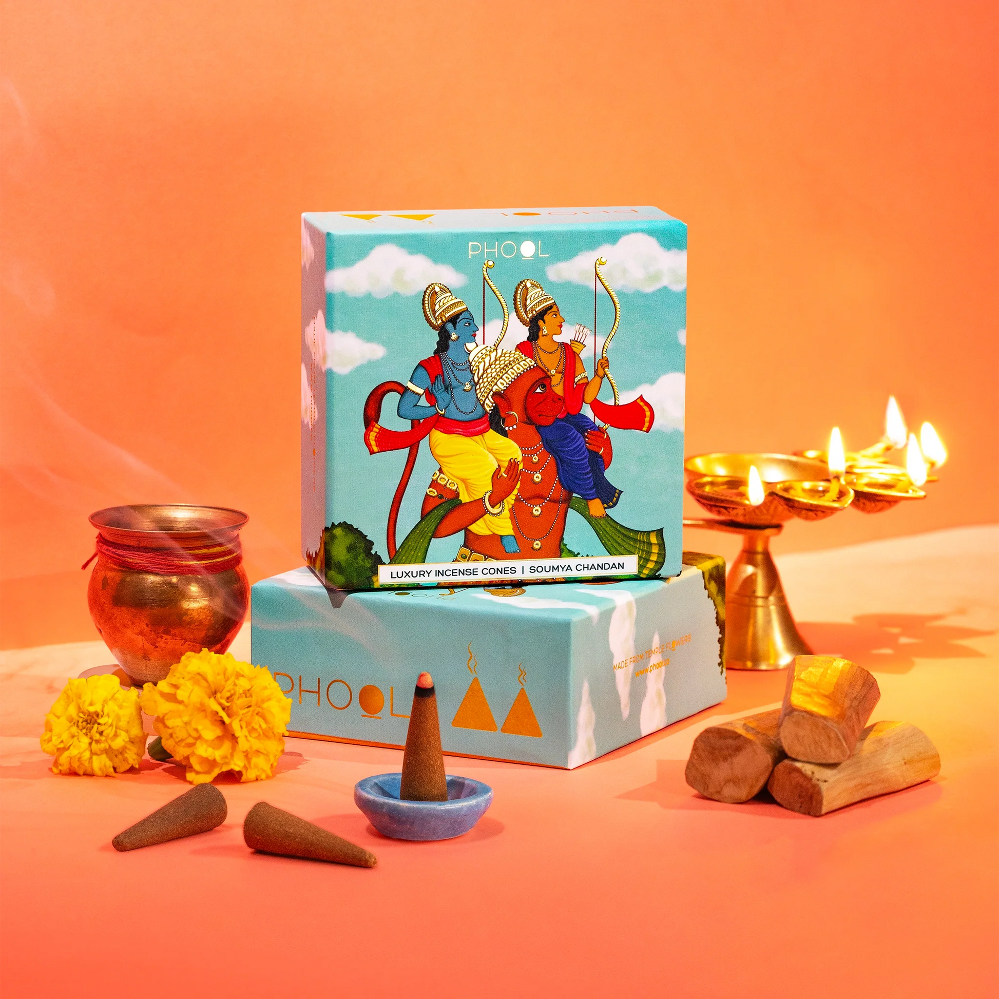 Ayodhya Soumya Chandan Incense Cones