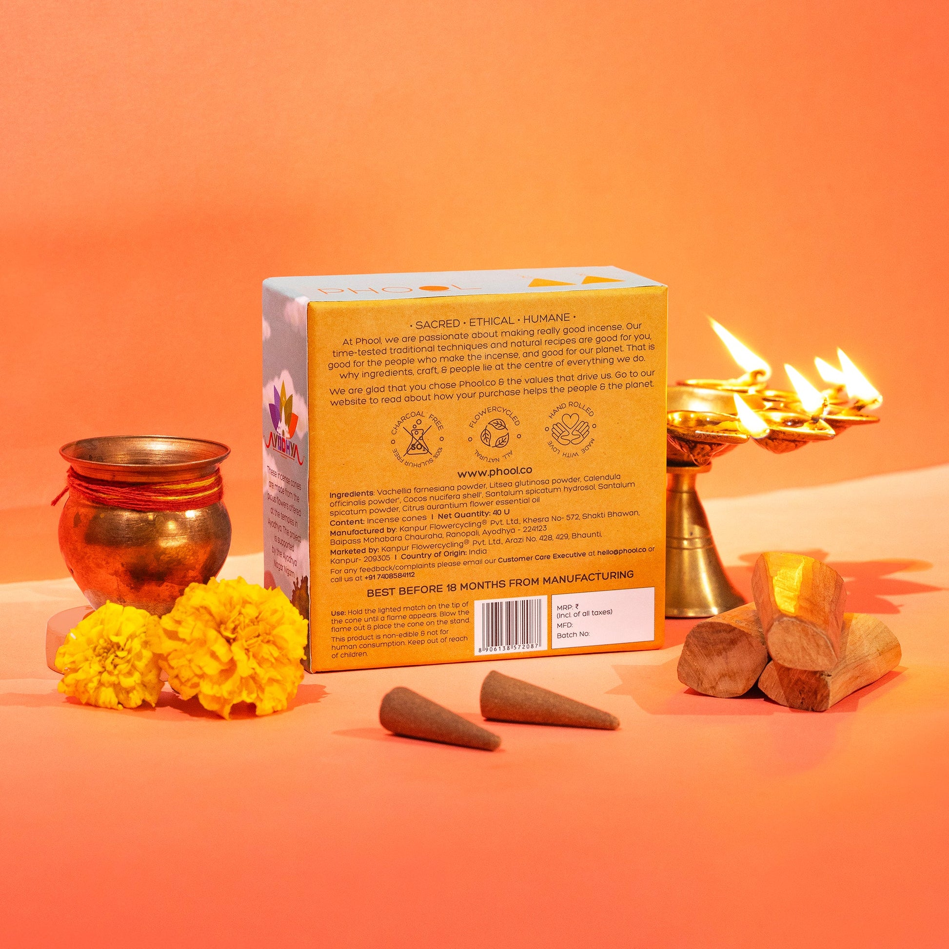 Ayodhya Soumya Chandan Incense Cones