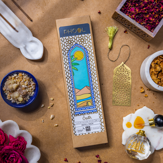 【Phool】 Natural Incense Sticks Refill pack - Oudh｜ナチュラル インセンススティック リフィルパック ウード