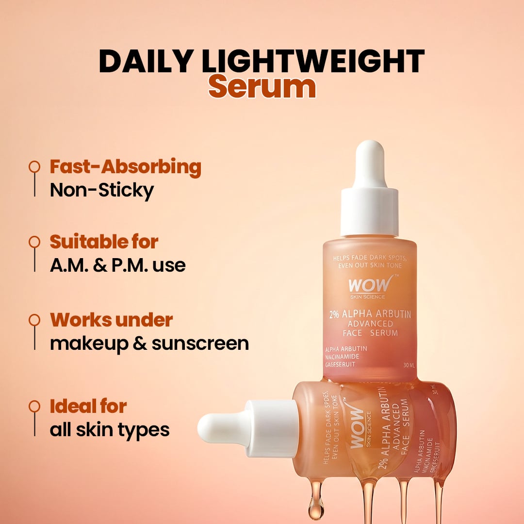 2% Alpha Arbutin Advanced Face Serum Fades Dark Spots 30ml