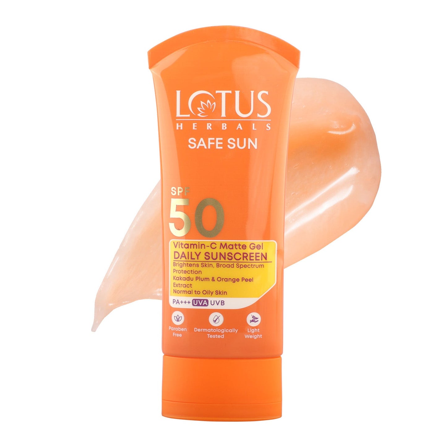Safe Sun Vitamin-C MatteGEL Daily Sunscreen SPF 50 Pack of 2
