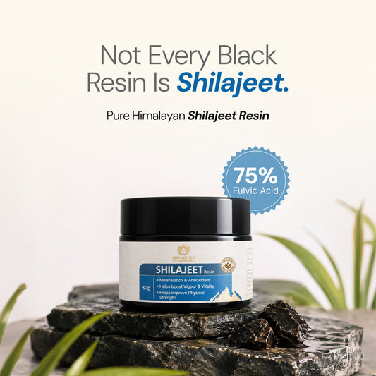 【Maharishi Ayurveda】 Pure Shilajit Resin | Mineral-Rich Vitality Booster｜ピュア シラジット レジン｜30g