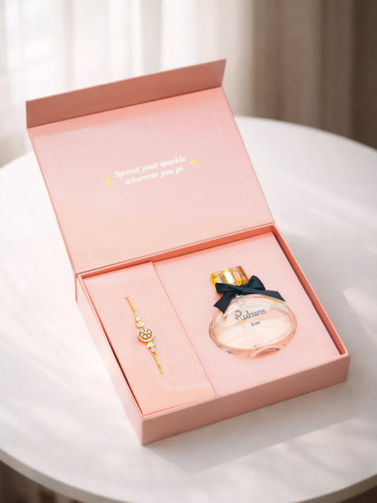 Delicate Flora Bracelet & Perfume Gift Box フリーサイズ