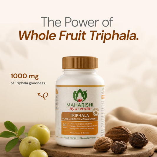 【Maharishi Ayurveda】 Maharishi Ayurveda Triphala Tablets – Digestive Cleansing & Gut Health Support｜トリファラ タブレット｜120Tablets