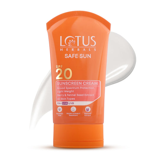 Safe Sun Sunscreen Cream SPF 20 PA+ 100g
